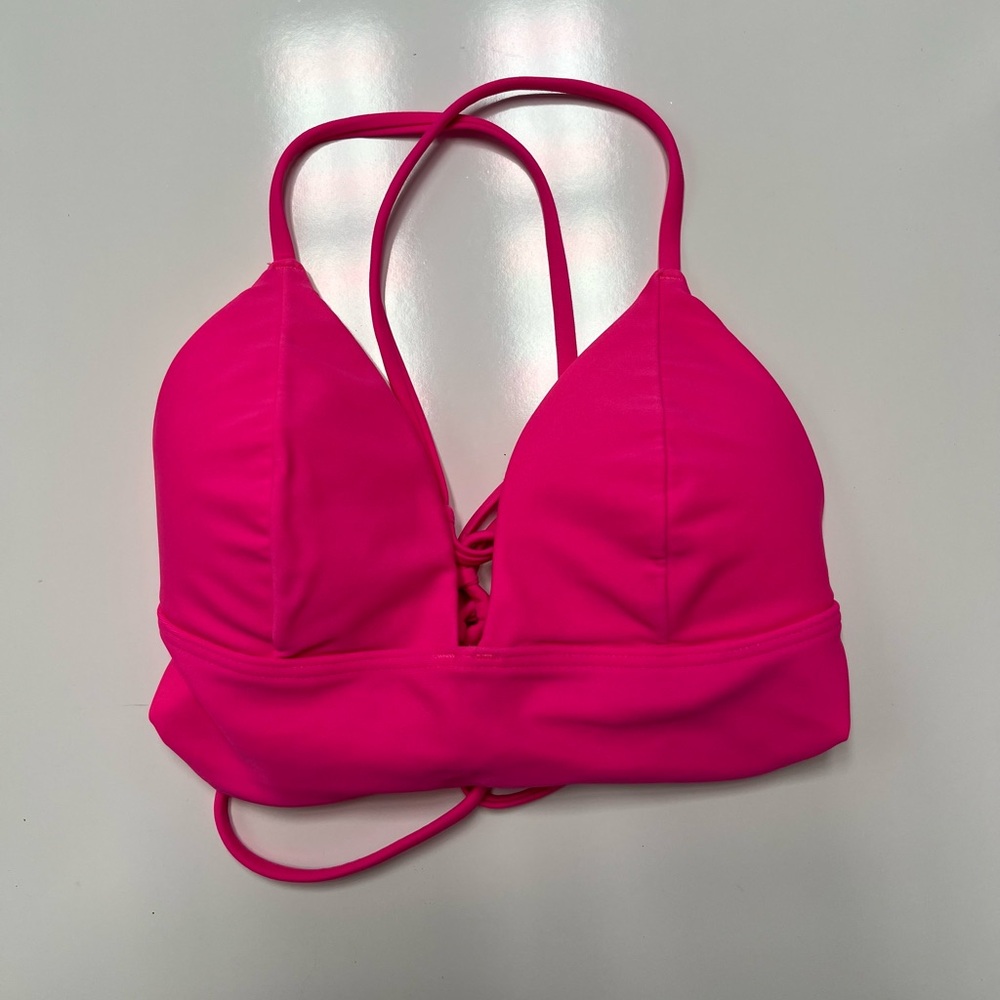 Vibrant Pink Women's Swim Top